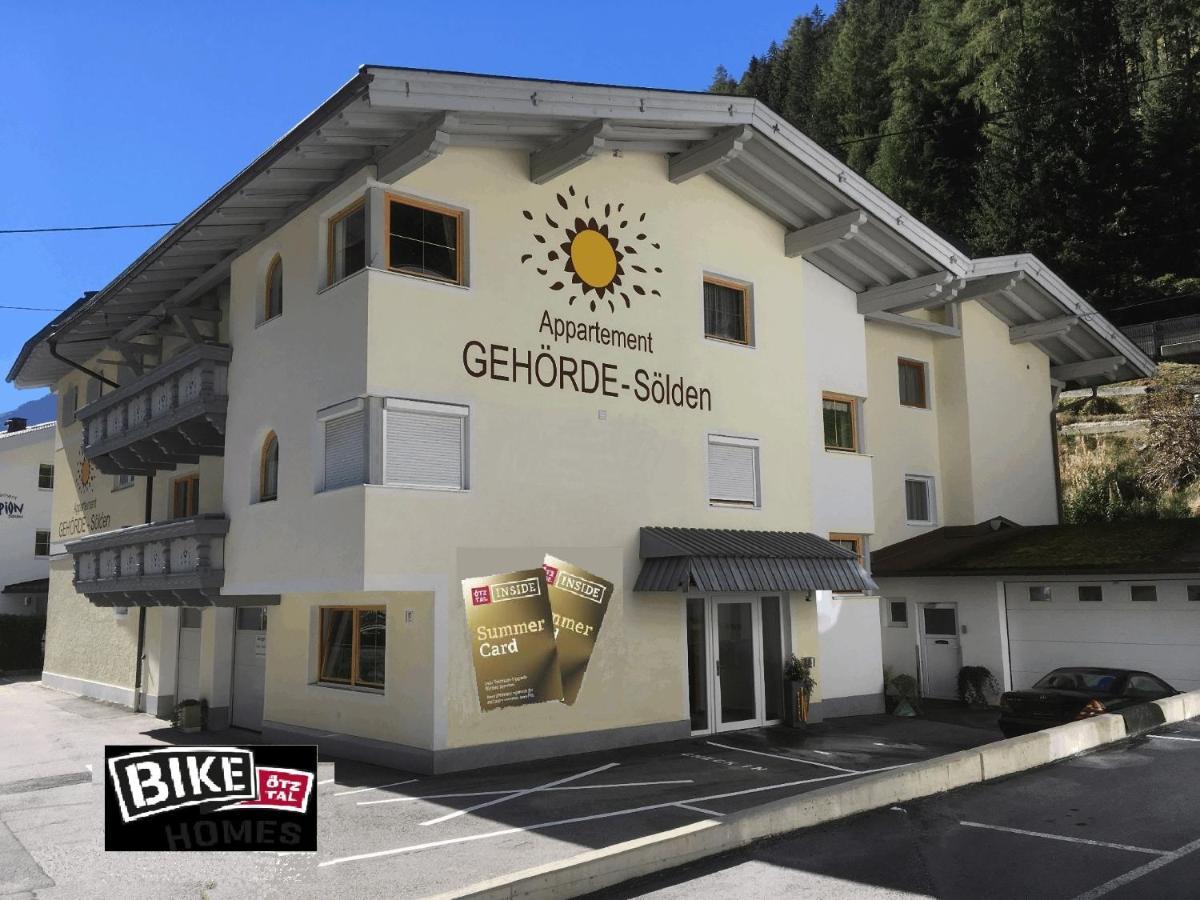 Appartement Gehoerde-Soelden Inklusive Summercard Exterior foto
